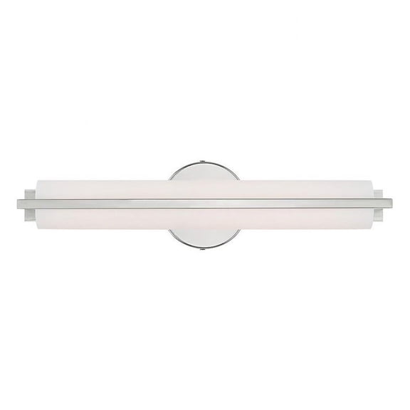 18W Led Ada Bathroom Light in Modern Style 4.38 inches Wide By 17.5 inches High-Polished Chrome Finish Bailey Street Home 218-Bel-3110571