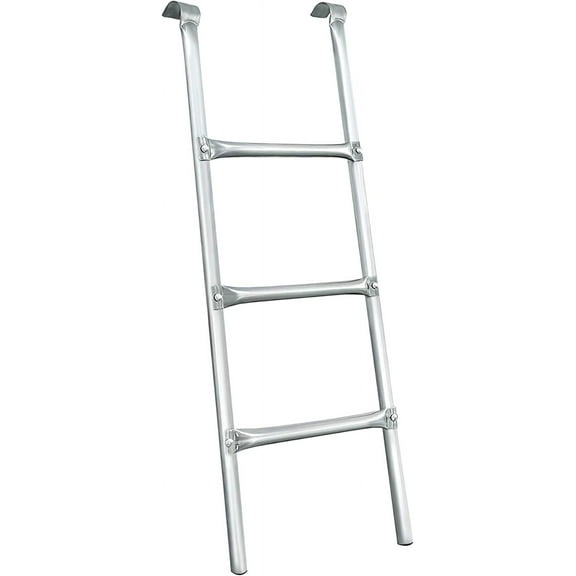 Trampoline Ladder, Safety Ladder Trampoline Access, 3-Step Universal Coated Steel Ladder, Trampoline Accessories for Children Kids