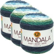 (3 Pack) Lion Brand Mandala Baby Yarn - Echo Caves