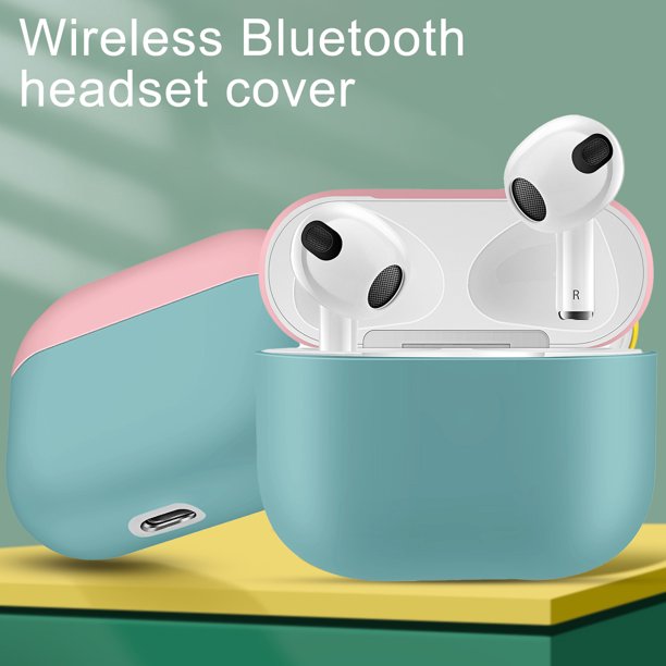 Gwong Electrónica Estuche protector de silicona suave anti-caída bluetooth-Auriculares compatibles con Auriculares Protector para AirPods 4