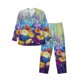 thumbnail image 1 of Fotbe Spring Flower Seasonal Pijama de Hombre con Estampado de Manga Larga, Conjunto de 2 Piezas, Ropa de Dormir Suave y Cómoda con Bolsillos-Large, 1 of 7