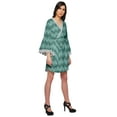 thumbnail image 3 of Moomaya Peignoir en Coton pour Femmes Robe de Chambre Imprimée Courte pour Douche Nuptiale, 3 of 6