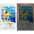 thumbnail image 2 of Caroline's Treasures 6008CNL The Boys at the water Ceramic Night Light, 6x4x3", multicolor, 2 of 2