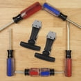 thumbnail image 2 of LEEYNEER 3 Pcs Rubber Lock Toolbox Latches Replacement T-handle Latches Rubber Hood Latches, 2 of 6
