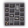 Neatnix Jewelry Stax Earring Organizer, 18-Compartment