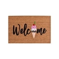 thumbnail image 1 of EARKITY Summer Door Mats, Welcome Front Door Mat, Summer Door Mat Outdoor, Entrance Front Door Rug, Indoor Outdoor Front Doormats Rug - Non-Slip, 1 of 5