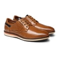 thumbnail image 3 of Zapatos Oxford Casual de Vestir para Hombre Bruno Marc Color Tan Talla 9.5W, 3 of 9