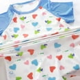thumbnail image 4 of XXWXYD Girls Cotton Nightgowns Short Sleeve Sleep Shirt Nightdress Sleepwear 5-14 Years Pajama Dress Loungewear Kids P𝗃s Nightwear Comfy Bedtime Outfit, 4 of 9