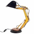 thumbnail image 3 of Desk Lamp Vintage Iron Excavator Model Led Night Stand Lamp Bedside Bedroom Table, 3 of 4
