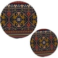 thumbnail image 7 of SKYSONIC 2 pcs Mandala Ethnic Pattern Pot Holders Trivets, Heat Resistant Trivets,Flower Plant Cartoon Cotton Thread Weave Mats for Hot Pads Pans Pot Bowl Teapot, 7 of 7