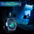 thumbnail image 2 of Men's Rugged Sports Wrist Watch 10 ATM Waterproof for Swimming and Diving with Alarm Clock, Stopwatch, Timer, Dual Time Zone, Calendar, Backlight, 12 or 24 Hours Format, 2 of 5