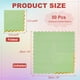 thumbnail image 2 of Uxcell 50 Pcs Servilletas de cóctel con borde ondulado y dorado, servilletas de papel desechables de 5 x 5 pulgadas para decoración de mesa de fiesta de compromiso, boda y aniversario, verde pálido, 2 of 7