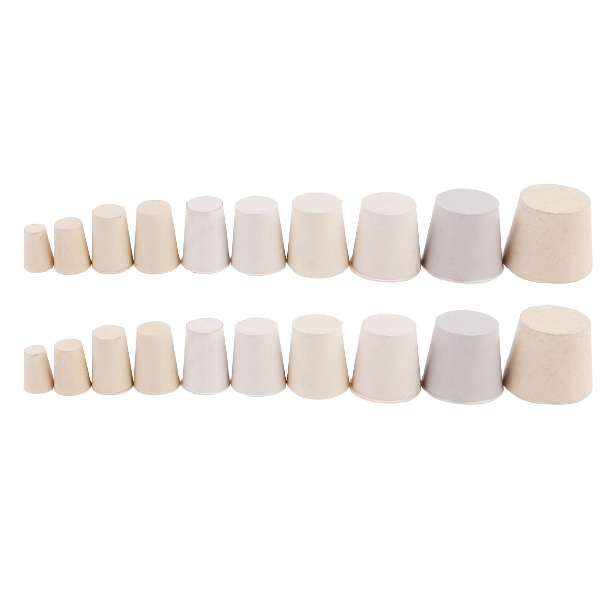 OUNONA Rubber Plug Stopper Stoppers Plugs Tube Stoppers Bottles