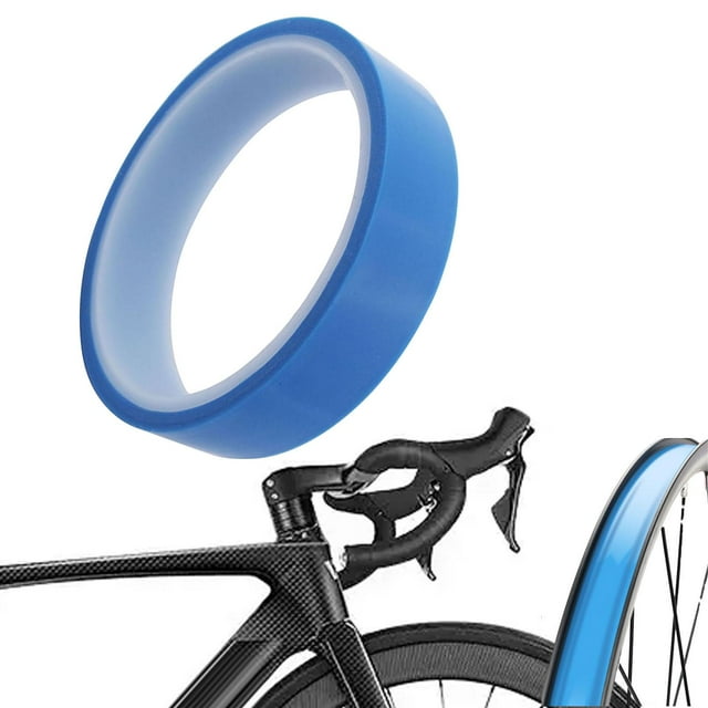 Cinta para llantas sin cámara de bicicleta, 10 m, protector de llanta para bicicletas de montaña y carretera 25 mm x 10 m
