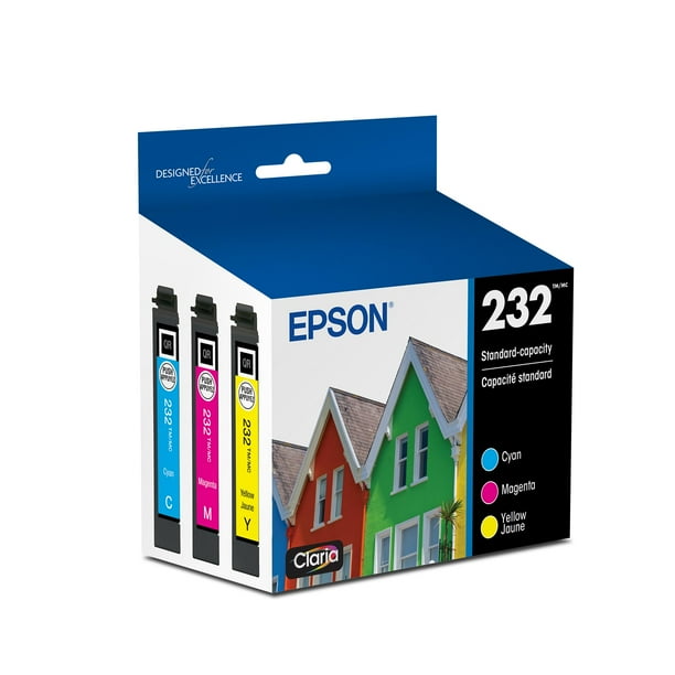 Cartucho de tinta Epson 232 Claria de capacidad estándar Color Combo