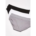 thumbnail image 2 of Blissful Benefits by Warner's Women's No Muffin Top Hipster Panties 3-Pack, style RU3383W, 2 of 4