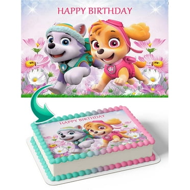 Barbie Princess Pink Glitter Edible Cake Image Topper Birthday Photo