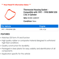 thumbnail image 2 of Thermostat Housing Gasket - Compatible with 1997 - 1998 BMW 528i 2.8L 6-Cylinder, 2 of 2