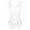 Blanc, variante sur Vente de Liquidation 2025 sous-Vêtements Féminins Amusants Dentelle Entrejambe Ouvert Rosée Poitrine Transparent Justaucorps Aguichant sous-Vêtements Robe de Nuit