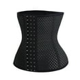 thumbnail image 4 of KingShop Waist Trainer Underbust Corset Steel Boned Bustier Solid Waist Cincher Women Daily Wear Waist Slimming Trimmer, 4 of 6