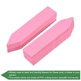thumbnail image 4 of Unique Bargains PVC Plant Label Stakes 10 x 2cm Water Resistant for Garden Tag Pink 100 Pack, 4 of 5