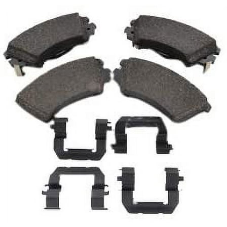 Disc Brake Pad Set Fits select: 2014-2017 CHEVROLET CAPRICE POLICE