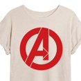 thumbnail image 3 of Marvel The Avengers - A Logo - Women's Oversized Graphic T-Shirt, 3 of 5