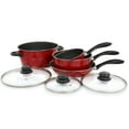 thumbnail image 3 of Armada 7 Piece Nonstick Carbon Steel Cookware Set in Red, 3 of 3