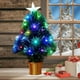 thumbnail image 5 of Árbol de Navidad artificial con luz de 45 cm, decoración navideña, alimentado por USB, pequeño árbol de Navidad para decoración de fiestas en casa o en la oficina., 5 of 7