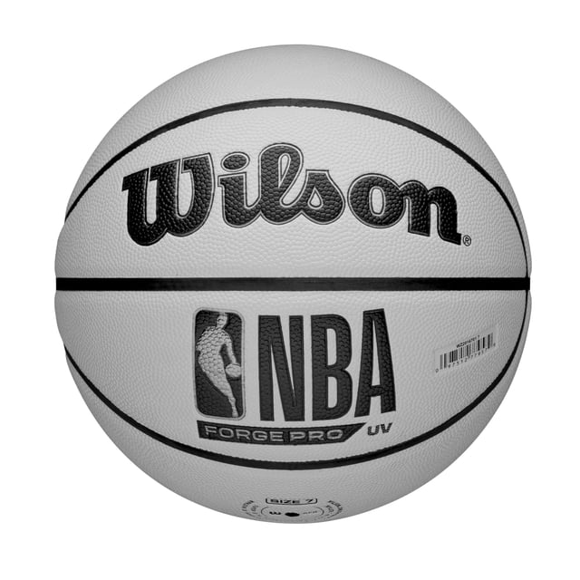 Balón de baloncesto WILSON NBA Forge Pro UV para interior/exterior, talla 7