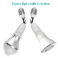 thumbnail image 4 of LAICAIW Light Socket Extender [2-Pack], 4.5 Inch Light Socket Extension, 360° Adjustable Light Socket, White, 4 of 7