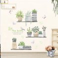thumbnail image 6 of Openpig Plant Wall Decals Kitchen Wall Stickers Wall Decor Murals for Bathroom Bedroom Living Room Wall Art Decal Tree Wall Decal Room Decor 3D Wall Art Decoration Peel and Stick, 6 of 6