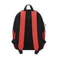thumbnail image 6 of Disney Mickey Mouse Character Face 16.5" Adult Black & Orange  Backpack, 6 of 7