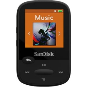 8GB SanDisk Clip Sport MP3 Player - Black