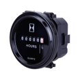 thumbnail image 4 of Contador de horas de 12v 24v 36v para motor de barco marino indicador impermeable redondo de 2 \" JShteea  Accesorios para autos y motos, 4 of 9