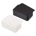 thumbnail image 1 of Unique Bargains 3.5' x 2' Blank Paper Business Cards Small Index Flash Cards Message Note Card, White Black 200 Pack, 1 of 5