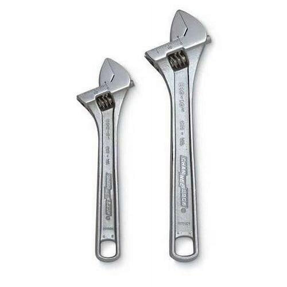 Channellock Adjustable Wrench - Chrome, 6 Inch, 15/16 Inch Capacity, Silver