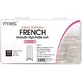 thumbnail image 2 of Clear Stiletto 500pcs Artificial Fake Nail Tips 10 Sizes 27512 for Nail Salons (Pattern 3), 2 of 8