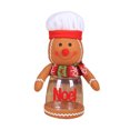 thumbnail image 1 of Colgante de Navidad, soporte para regalo, bolsa de regalo, cesta, adorno de supermercado, contenedor de galletas de tamaño compacto, tarro de Kits de decoración para fiestas forma de jengibre Matsuzay HA069774-03, 1 of 6
