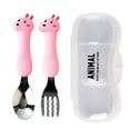 thumbnail image 1 of Toddler Utensils Kids Spoon and Fork Set ,Stainless Steel Silverware, 1 of 5
