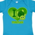 thumbnail image 4 of Inktastic I Love Turtles Boys or Girls Baby Bodysuit, 4 of 5