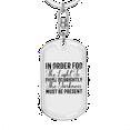 thumbnail image 5 of Light Shine So Brightly Stainless Steel or 18k Gold Premium Swivel Dog Tag Keychain, 5 of 10