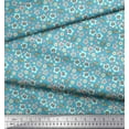 thumbnail image 2 of Soimoi Cotton Cambric Fabric Tortoise,Rabbit & Panda Kids Decor Fabric Printed Yard 56 Inch Wide, 2 of 3