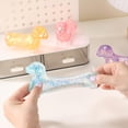 thumbnail image 3 of Dachshund Squishy, Squishy Weiner Dog, 4.3in Sparkly Cute Mini Rainbow Sausage Dogs with Face for Adults, 3 of 7