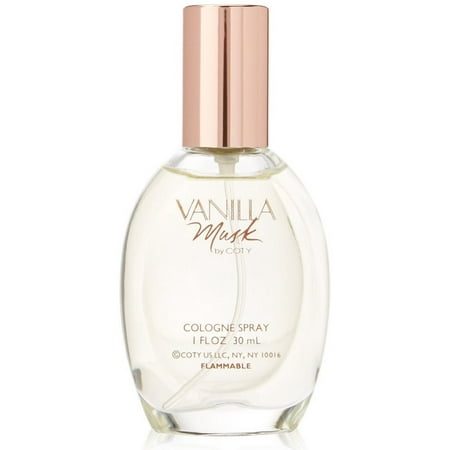 Vanilla Musk by Coty Cologne Spray for Women 1 oz