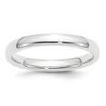 thumbnail image 3 of Platinum 3mm Comfort-Fit Wedding Band Ring Size 9.5, 3 of 6