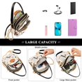 thumbnail image 5 of FORMRS Crossbody Bag for Women Quilted Travel Shoulder Cell Phone Purse with Chain Strap Handbag, Hand Drawn Pumpkin, 5 of 7