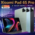 thumbnail image 2 of Tableta Pad 6S Pro Android 14 de 11 pulgadas, versión global original, 4K, 16 GB + 1 T, 20000 mAh, GPS, 5G, doble SIM, Bluetooth, WiFi, 2024, 2 of 5