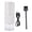 White, variant on Electric Coffee Grinder Automatic Rechargeable Quiet Portable Coffee Bean Grinding Machine with Adjustable Settings, White - 8.6 inches / 22 cm