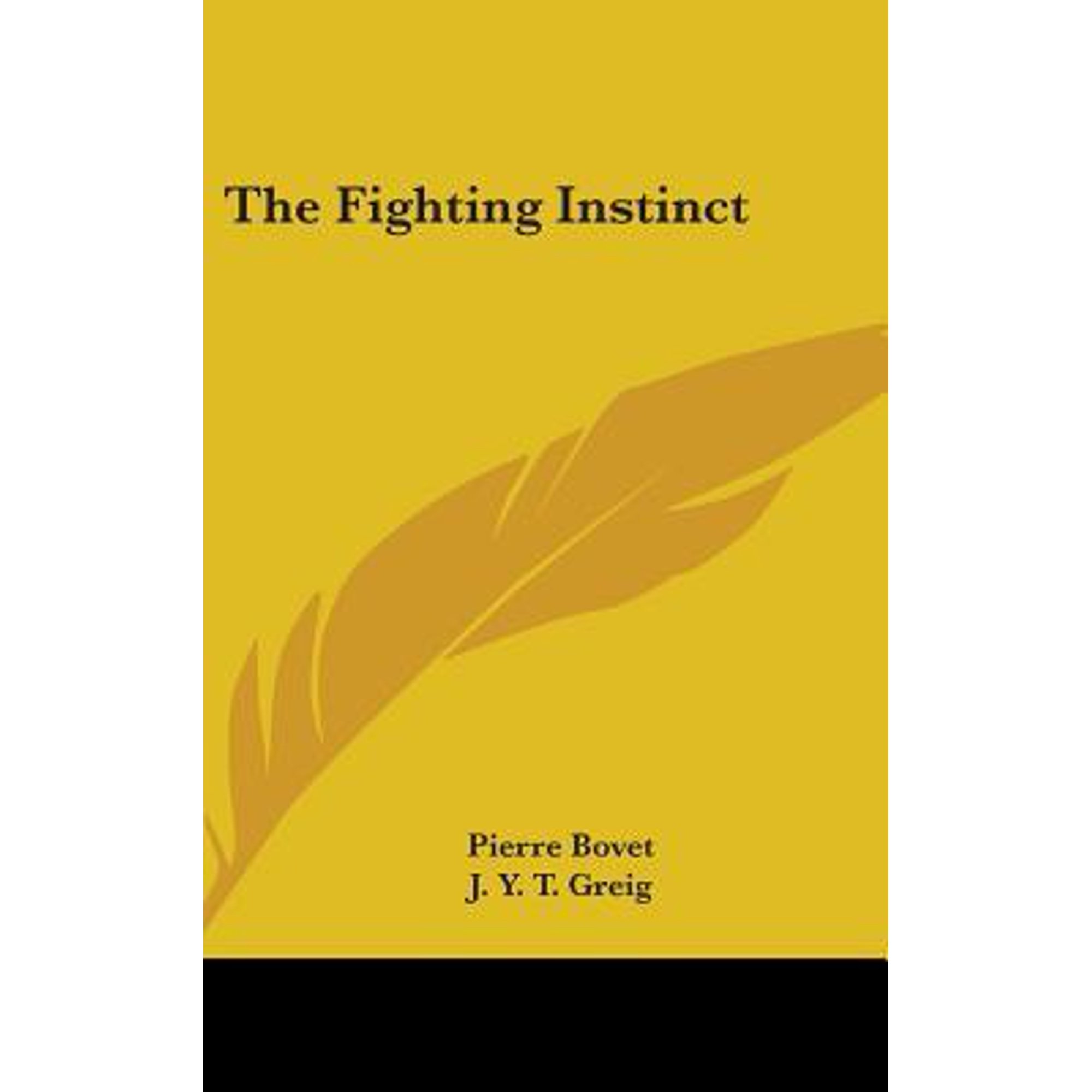 The Fighting Instinct Hardcover